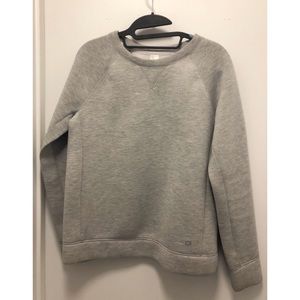 Gray sweatshirt